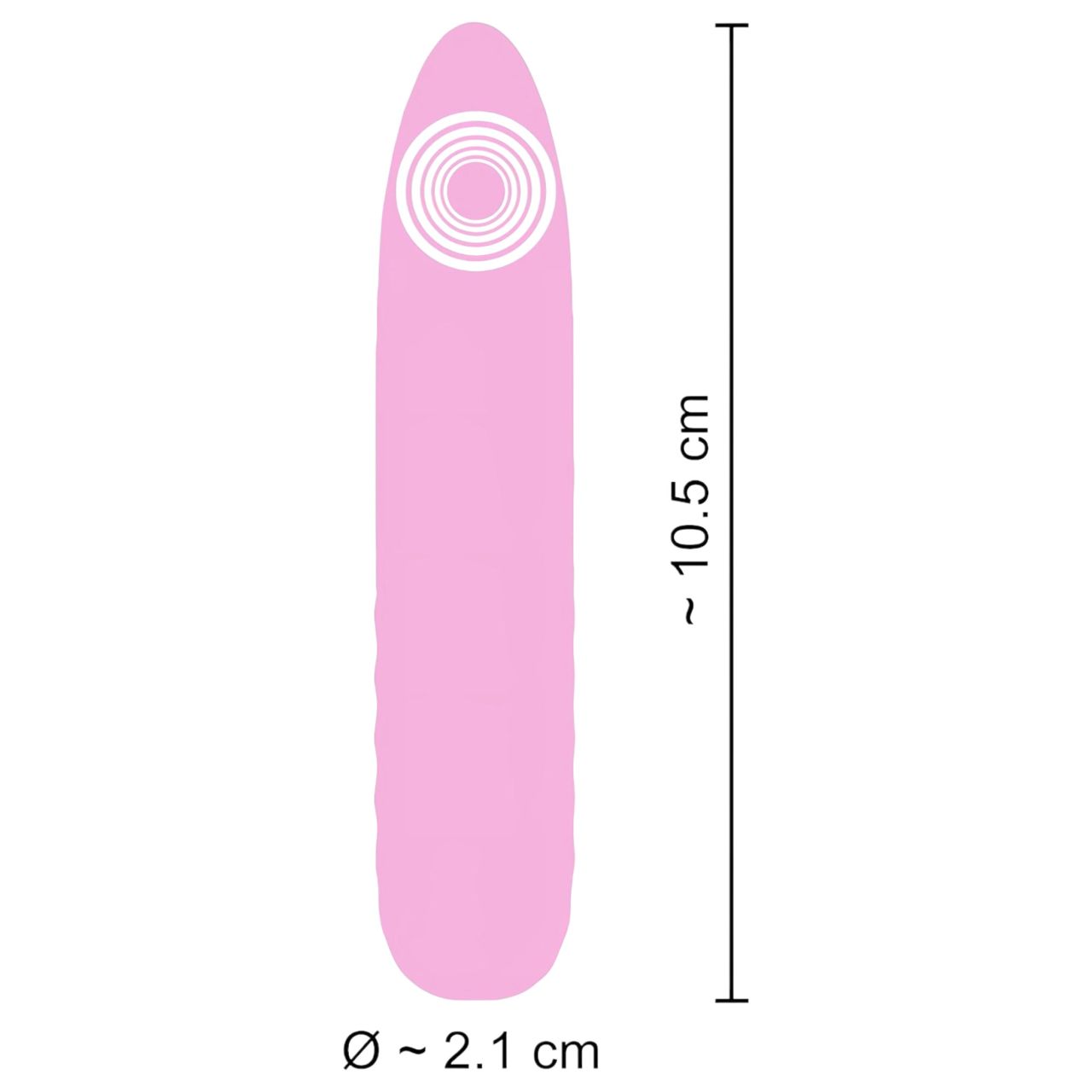Cuties - mini vibrátor (pink) Cuties - mini vibrátor (pink)