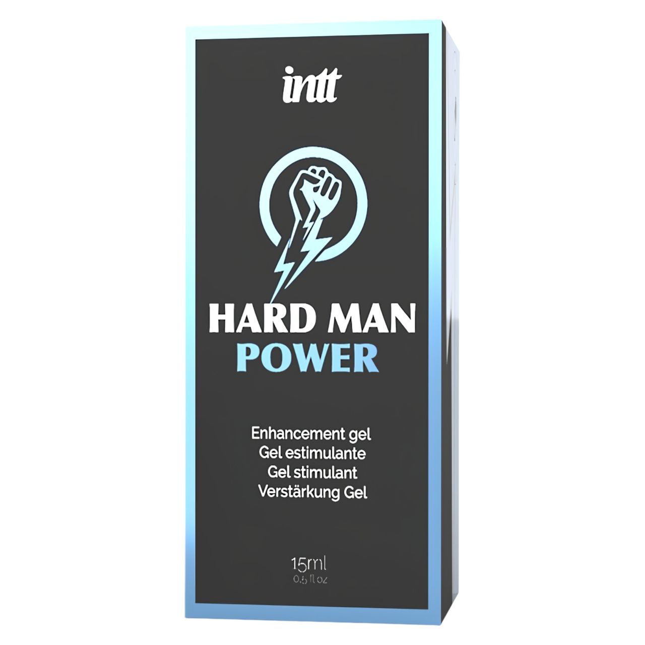 Intt Hard Man Power - stimuláló gél férfiaknak (15 ml)