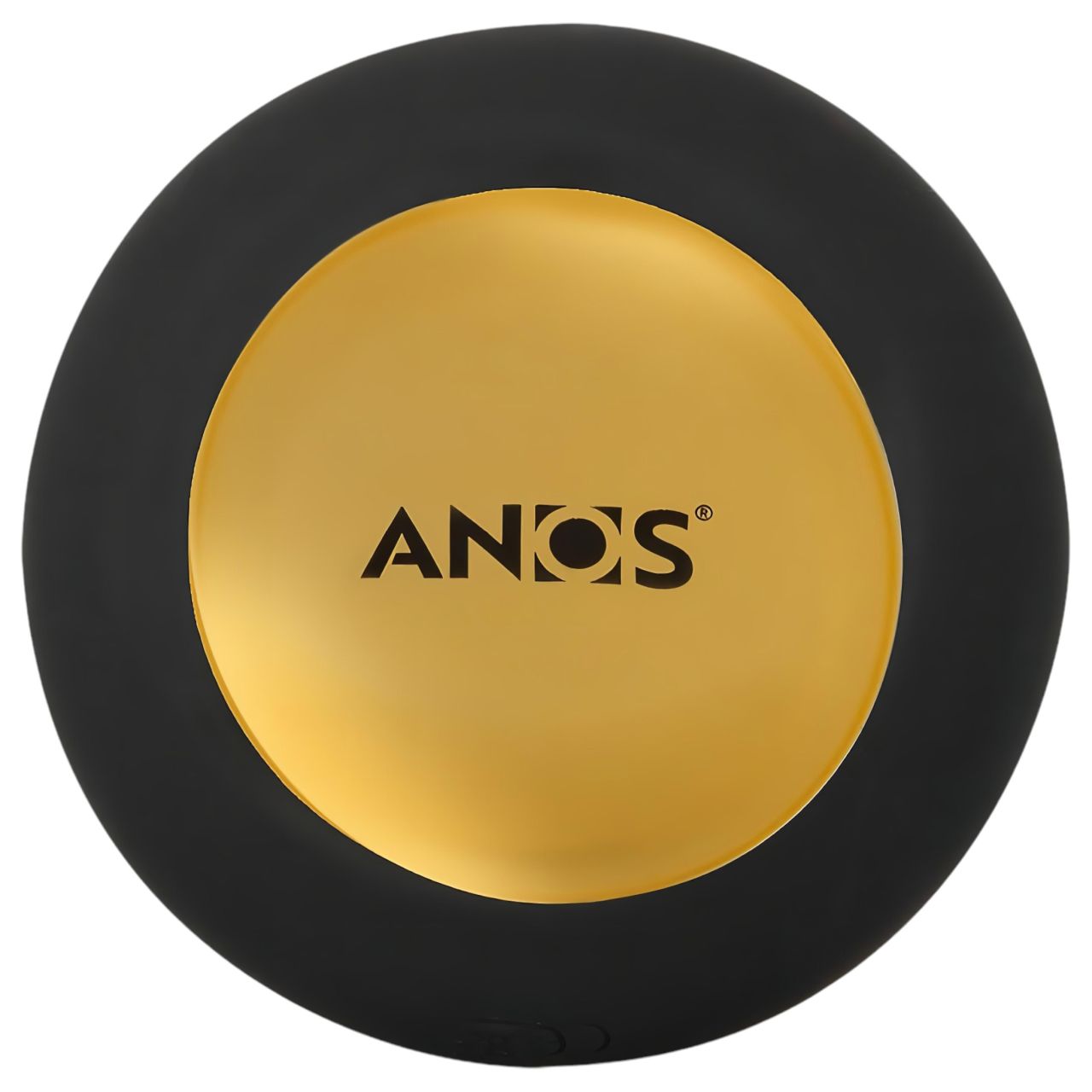ANOS - forgó gyöngyös anál vibrátor (fekete) ANOS - forgó gyöngyös anál vibrátor (fekete)