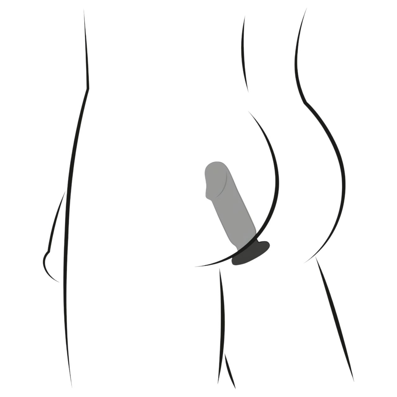 Anos Training Kit - anál plug szett (3 részes) - fekete Anos Training Kit - anál plug szett (3 részes) - fekete