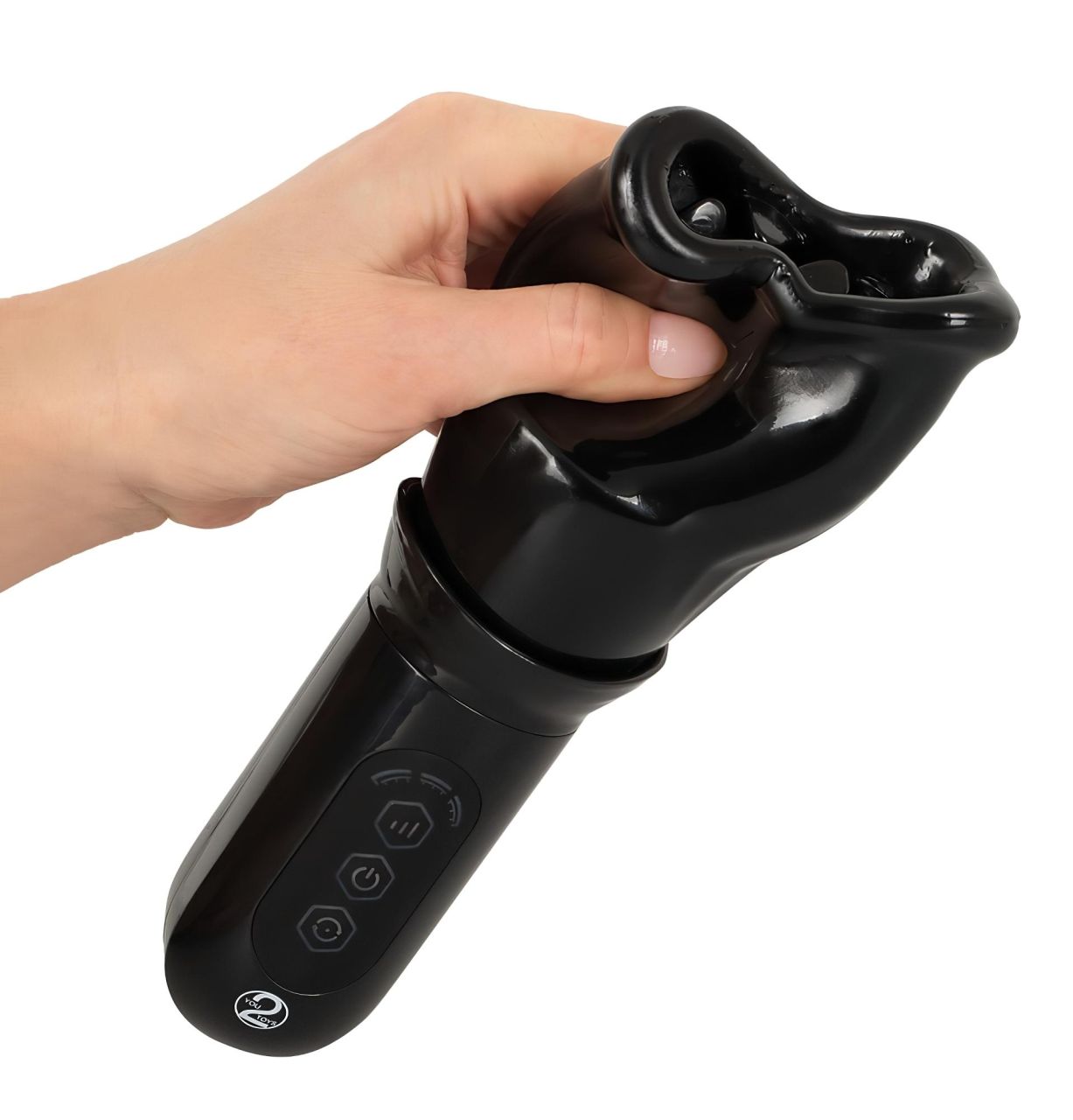STROKER Rotating - akkus, forgó műszáj maszturbátor (fekete) STROKER Rotating - akkus, forgó műszáj maszturbátor (fekete)