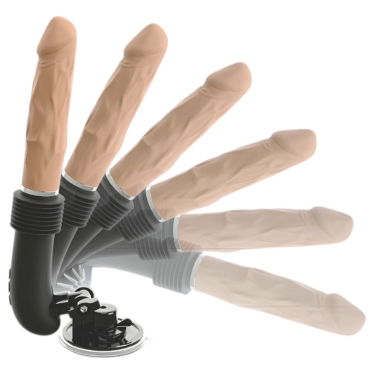You2Toys RC Fucking Machine Flesh - lökő vibrátor (fekete) You2Toys RC Fucking Machine Flesh - lökő vibrátor (fekete)