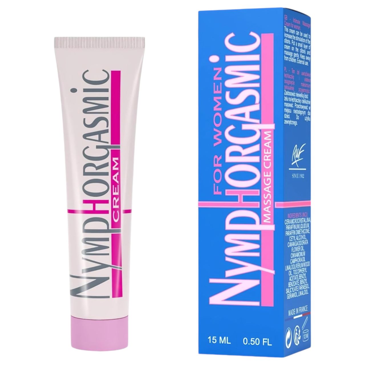 NYMPORGASMIC - intim krém nőknek (15ml) NYMPORGASMIC - intim krém nőknek (15ml)