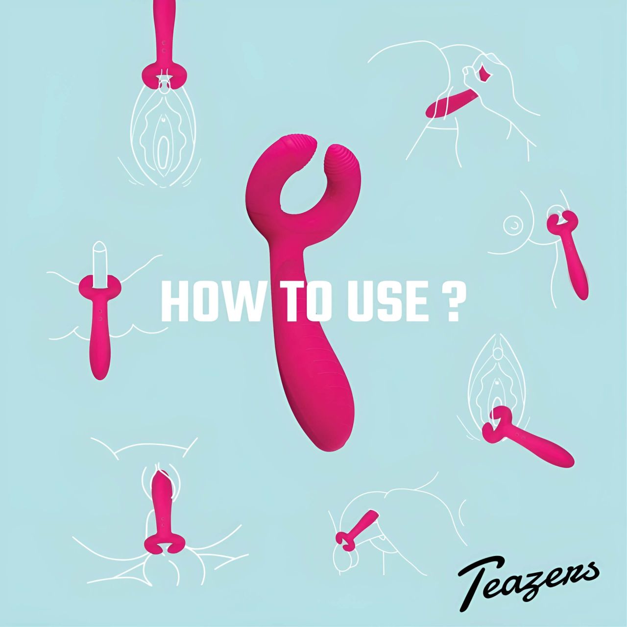 Easytoys Couple - akkus, vízálló párvibrátor (pink) Easytoys Couple - akkus, vízálló párvibrátor (pink)