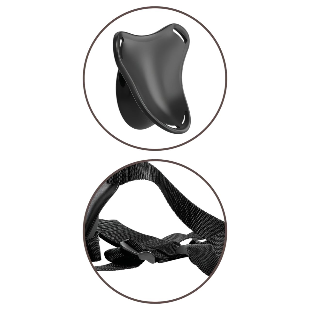 King Cock Elite Beginner's - felcsatolható műpénisz (natúr) King Cock Elite Beginner's - felcsatolható műpénisz (natúr)