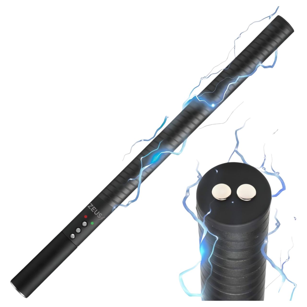 Zeus - akkus, elektro szex rúd (fekete) Zeus - akkus, elektro szex rúd (fekete)