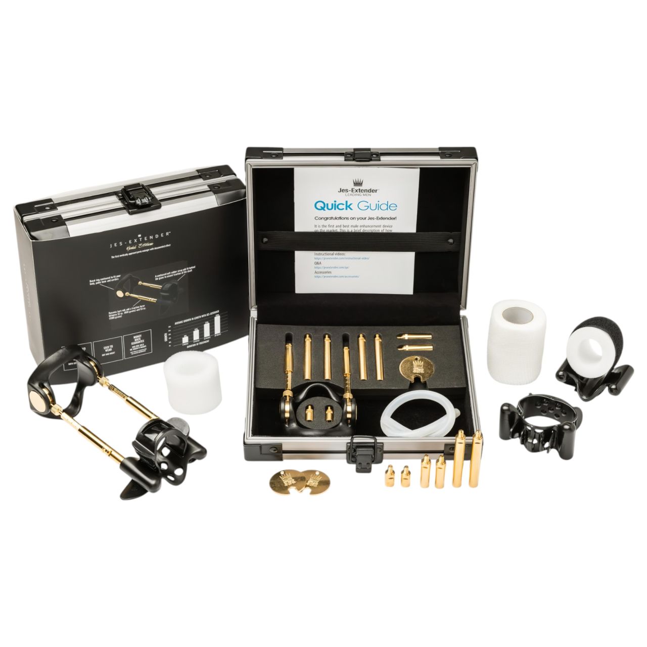 Jes-Extender - Gold Standard pénisznövelő készülék (24K) Jes-Extender - Gold Standard pénisznövelő készülék (24K)