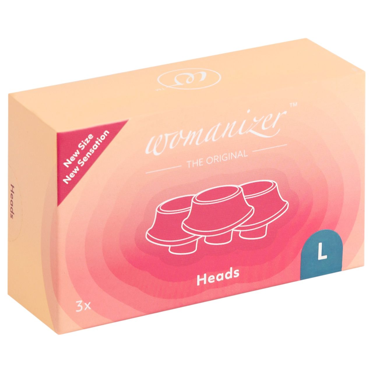 Womanizer L - pótszívóharang szett - kék (3db) - nagy Womanizer L - pótszívóharang szett - kék (3db) - nagy