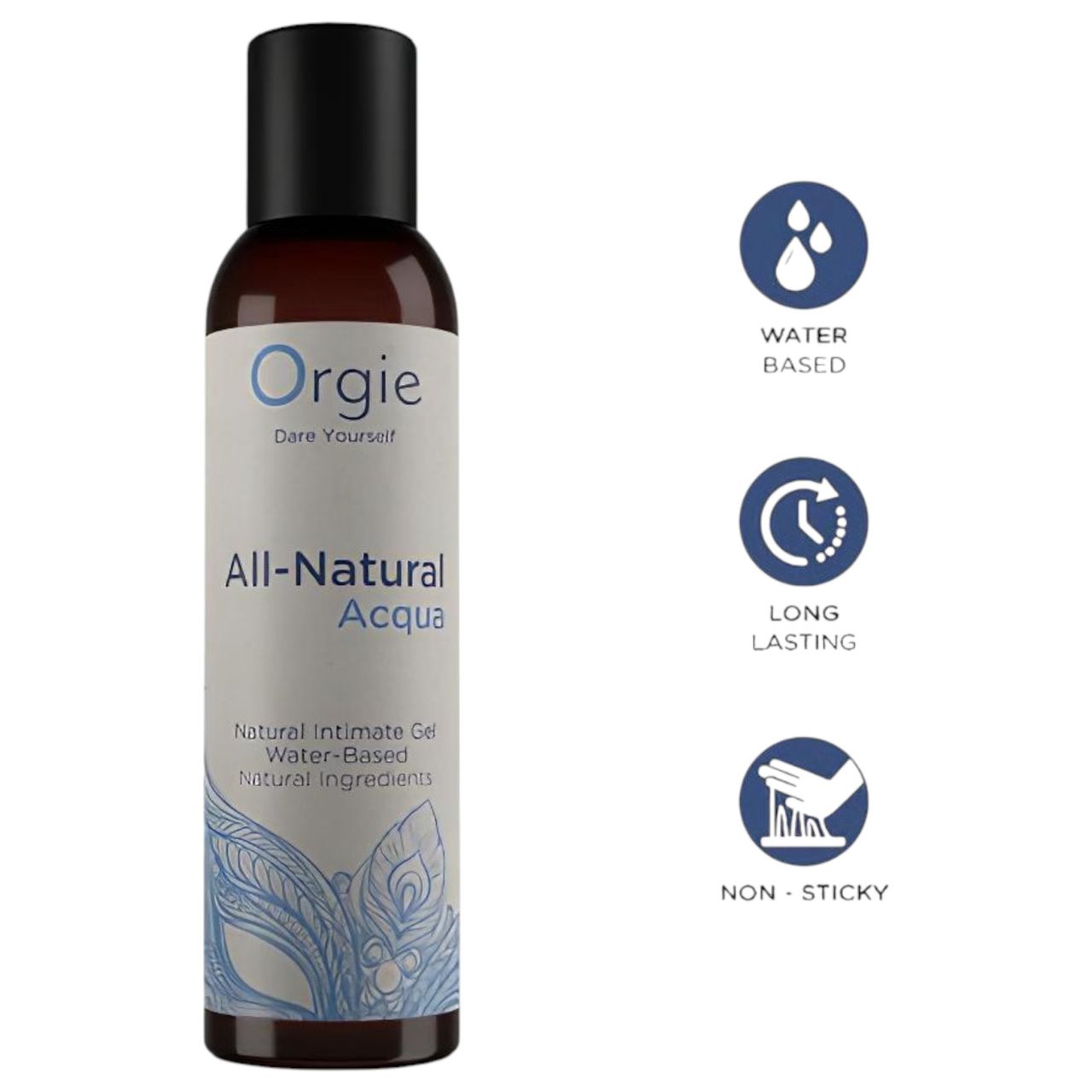 Orgie All Natural - vízbázisú síkosító gél (150ml) Orgie All Natural - vízbázisú síkosító gél (150ml)