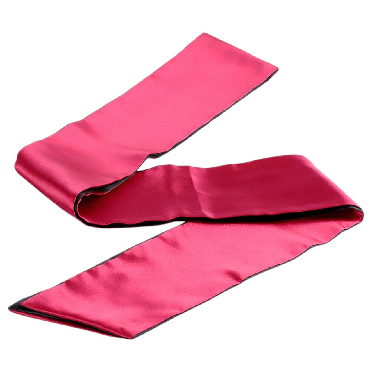 Wild Play - szatén szemkötő (fekete-pink) Wild Play - szatén szemkötő (fekete-pink)