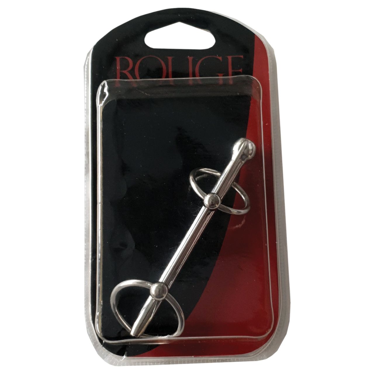 Rouge - rozsdamentes acél, dupla gyűrűs dilátor (ezüst) Rouge - rozsdamentes acél, dupla gyűrűs dilátor (ezüst)