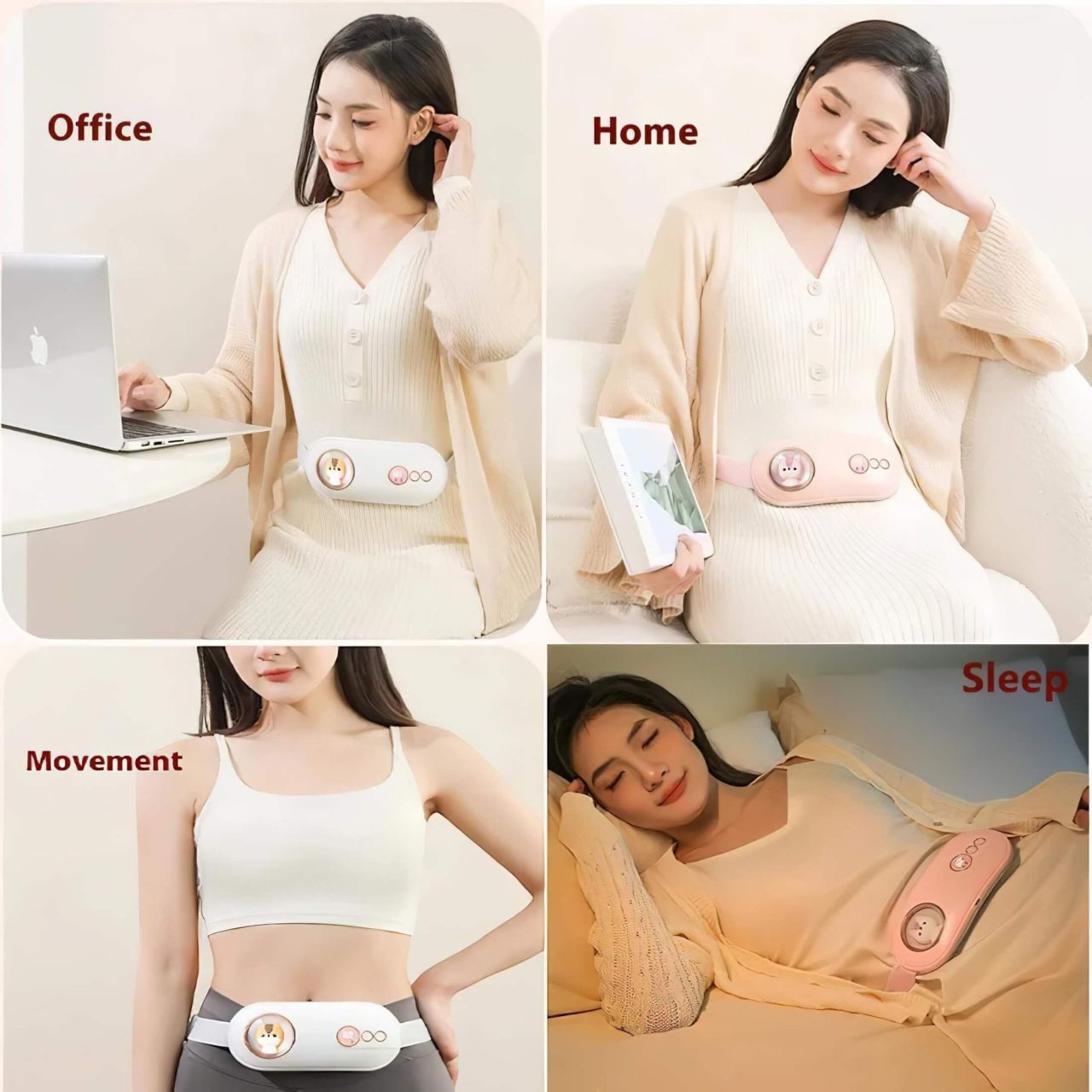 HappyPet Comfort – Menstruációs masszírozó öv (fehér) HappyPet Comfort – Menstruációs masszírozó öv (fehér)