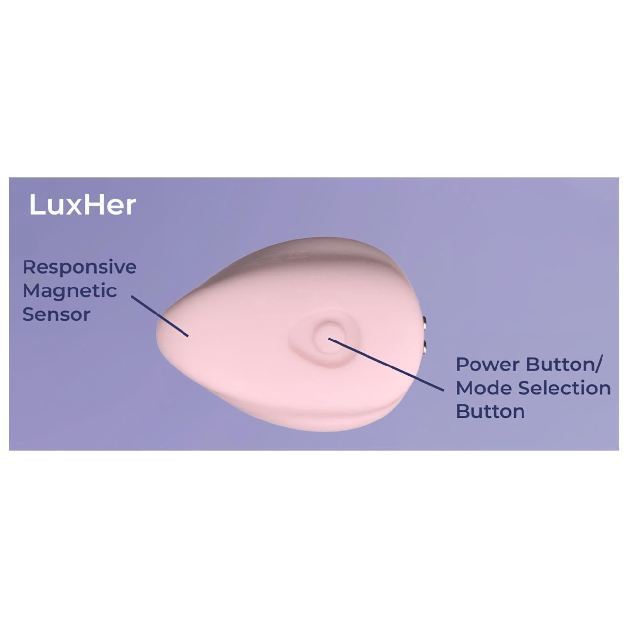 LUXUS Climax Together by Kiiroo - mágneses, app-vezérelt párvibrátor szett
