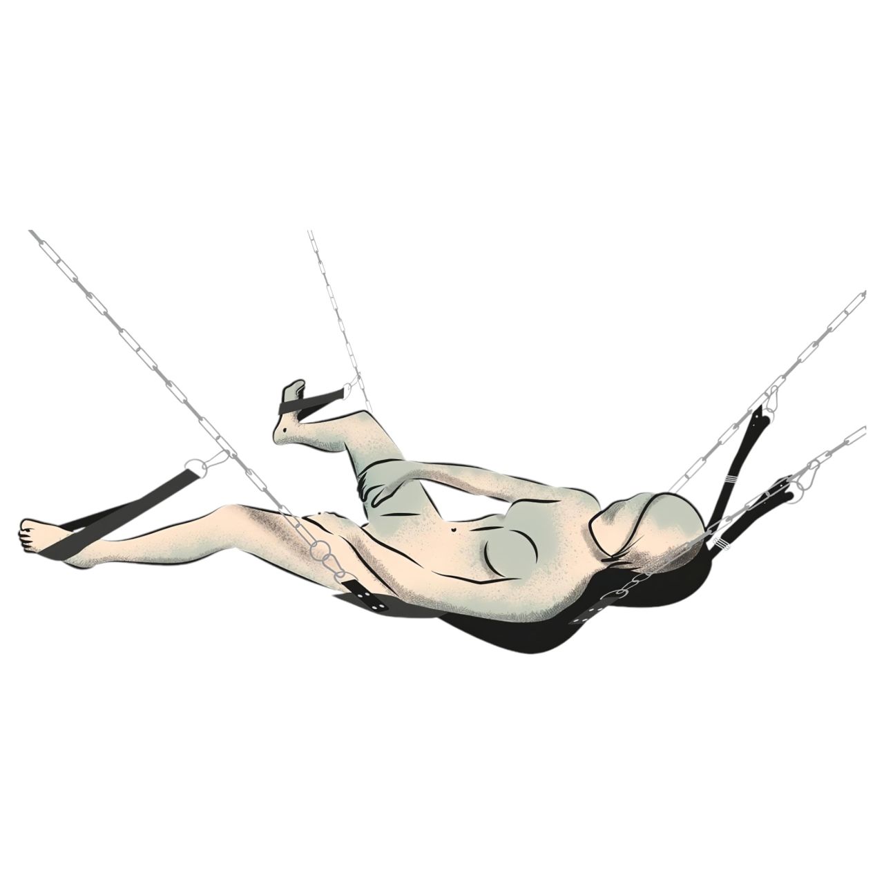 You2Toys Sex Swing - szexhinta (fekete) You2Toys Sex Swing - szexhinta (fekete)