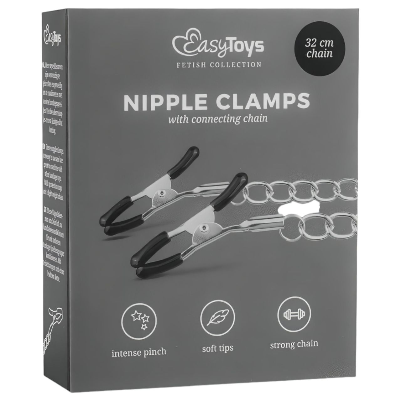 EasyToys - láncos mellbimbó csipesz (2 db) EasyToys - láncos mellbimbó csipesz (2 db)