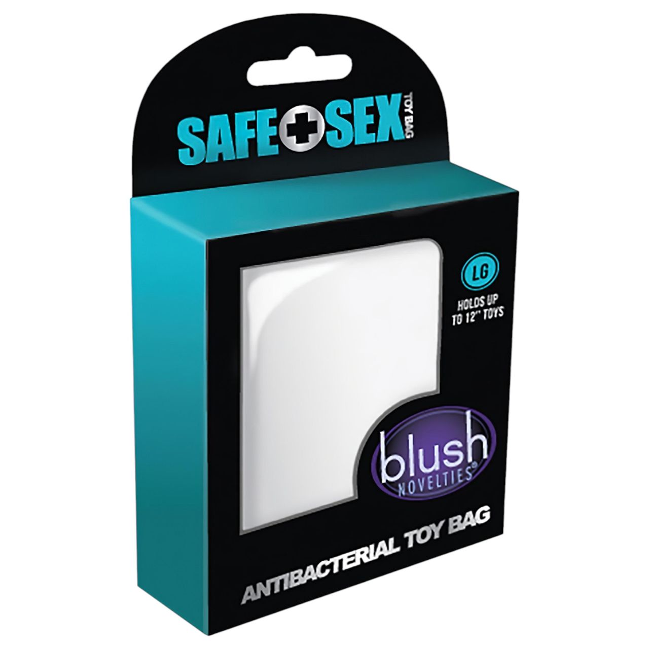 Safe Sex - antibakteriális diszkrét tároló táska - fehér (L) Safe Sex - antibakteriális diszkrét tároló táska - fehér (L)