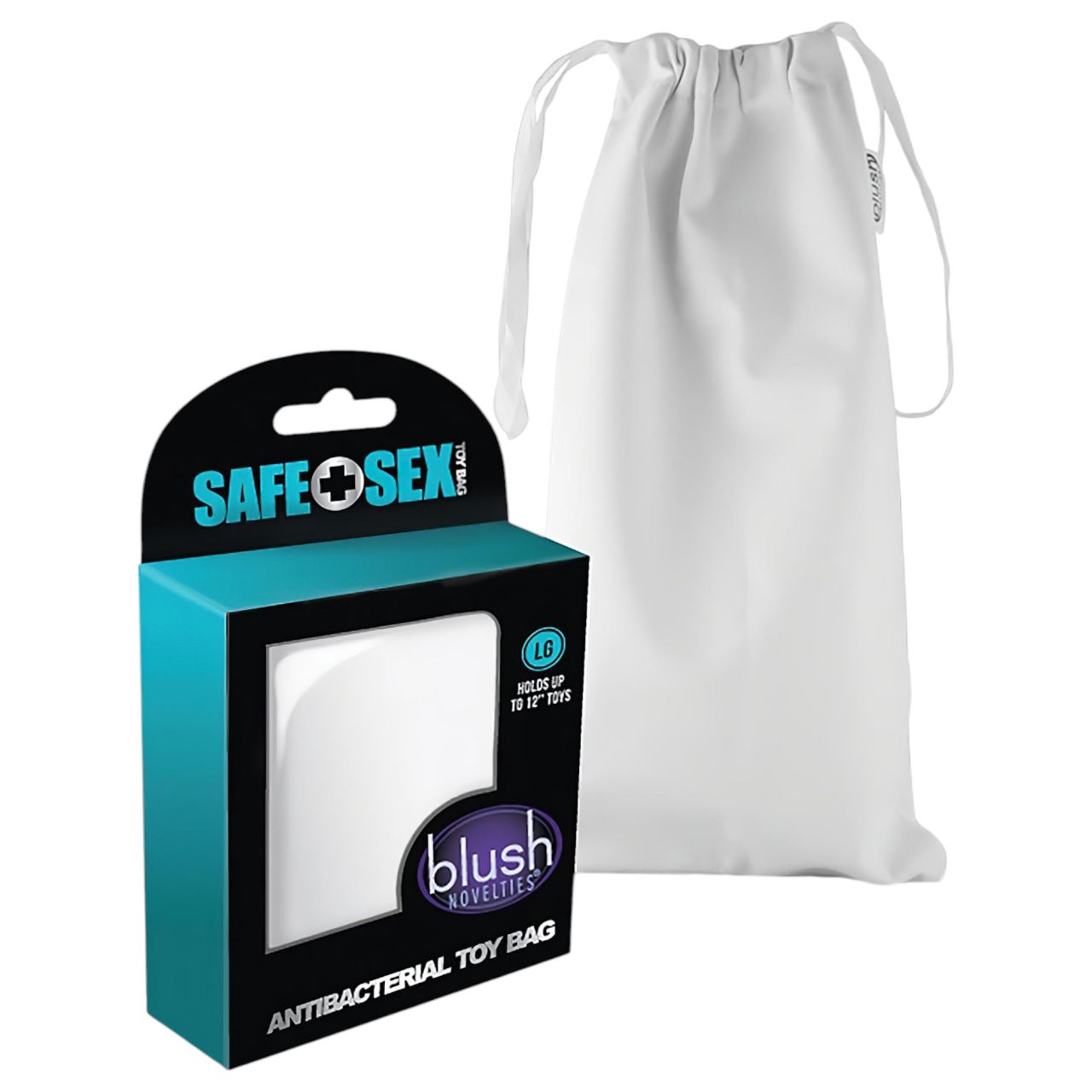 Safe Sex - antibakteriális diszkrét tároló táska - fehér (L) Safe Sex - antibakteriális diszkrét tároló táska - fehér (L)