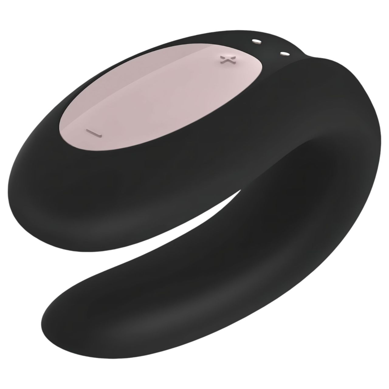 Satisfyer Double Joy - okos vízálló párvibrátor (fekete) Satisfyer Double Joy - okos vízálló párvibrátor (fekete)