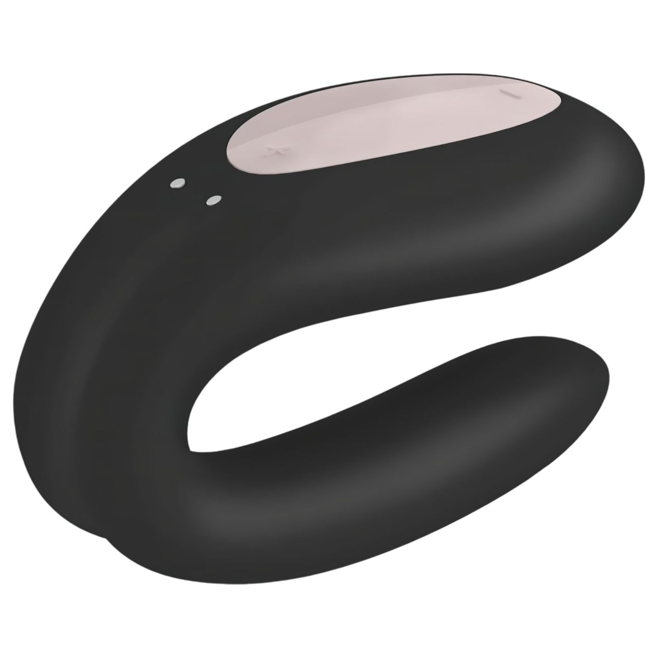 Satisfyer Double Joy - okos vízálló párvibrátor (fekete) Satisfyer Double Joy - okos vízálló párvibrátor (fekete)