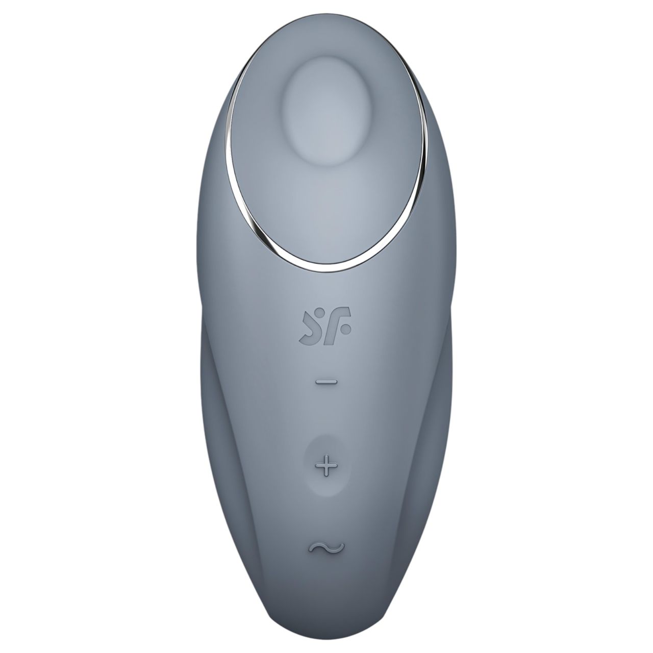 Satisfyer Tap & Climax 1 - 2in1 csikló vibrátor (szürke) Satisfyer Tap & Climax 1 - 2in1 csikló vibrátor (szürke)