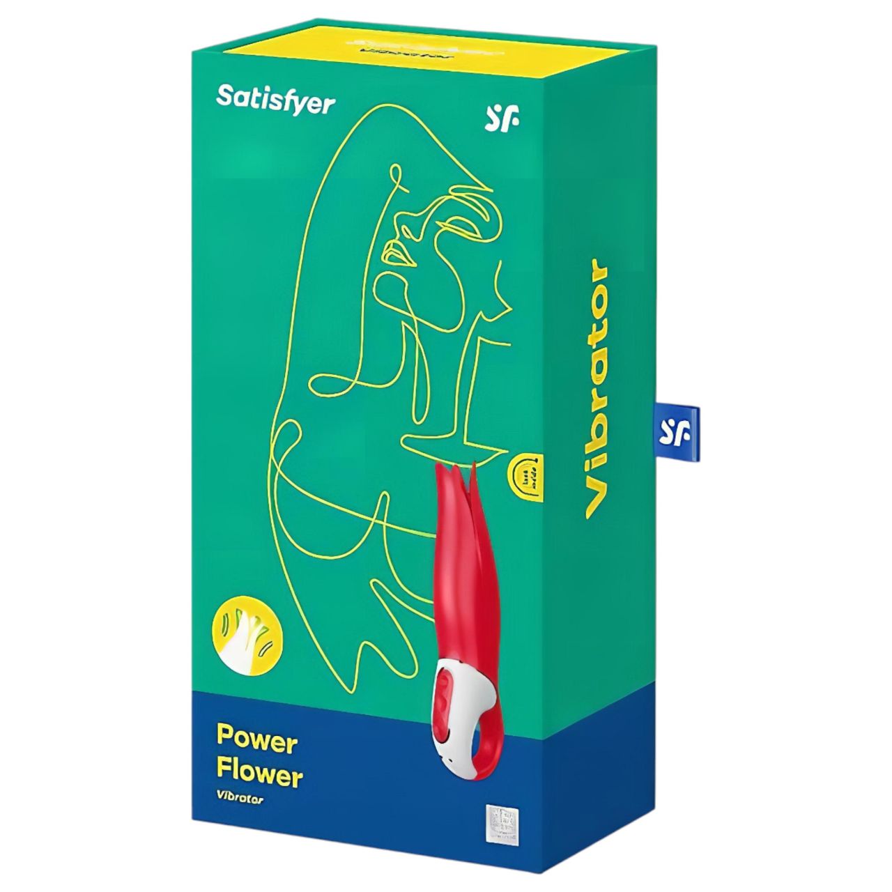 Satisfyer Power Flower - akkus, vízálló vibrátor (piros) Satisfyer Power Flower - akkus, vízálló vibrátor (piros)