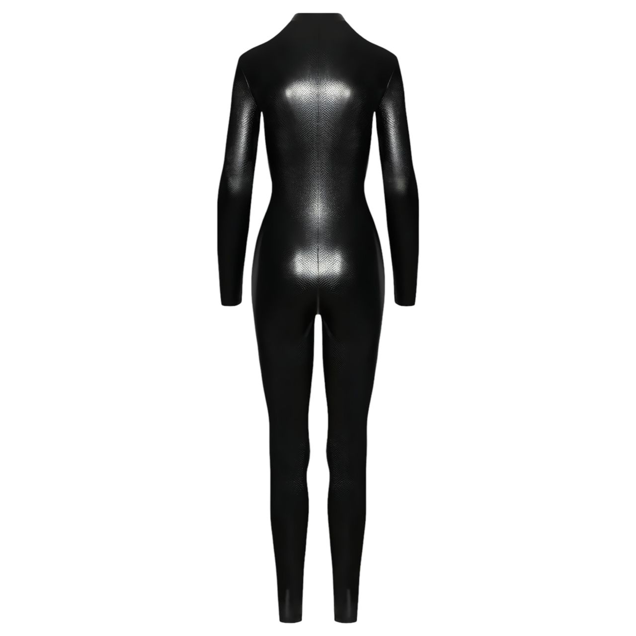 Noir - kígyóbőr mintás, hosszú overál (fekete) Noir - kígyóbőr mintás, hosszú overál (fekete)