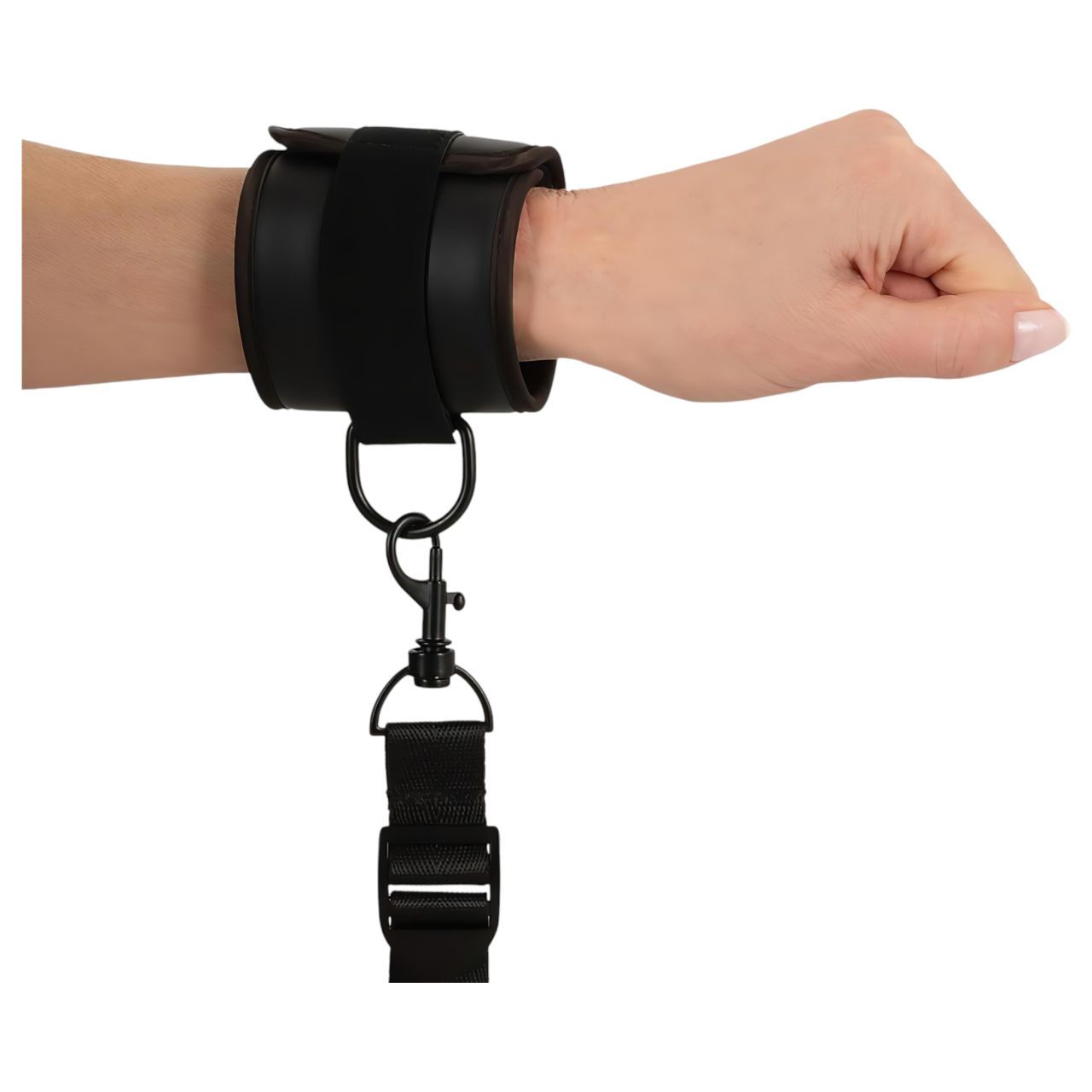 Vegan Fetish - ágyhoz kötöző szett (fekete) Vegan Fetish - ágyhoz kötöző szett (fekete)