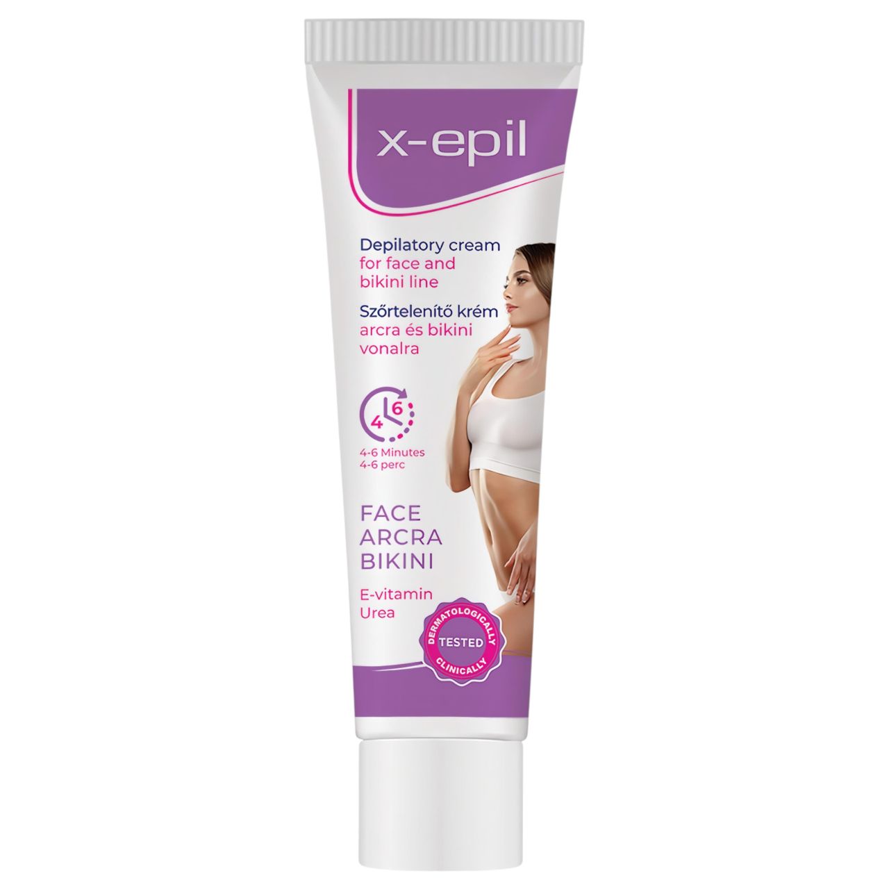 X-Epil - szőrtelenítő krém arcra/bikini vonalra (40ml) X-Epil - szőrtelenítő krém arcra/bikini vonalra (40ml)