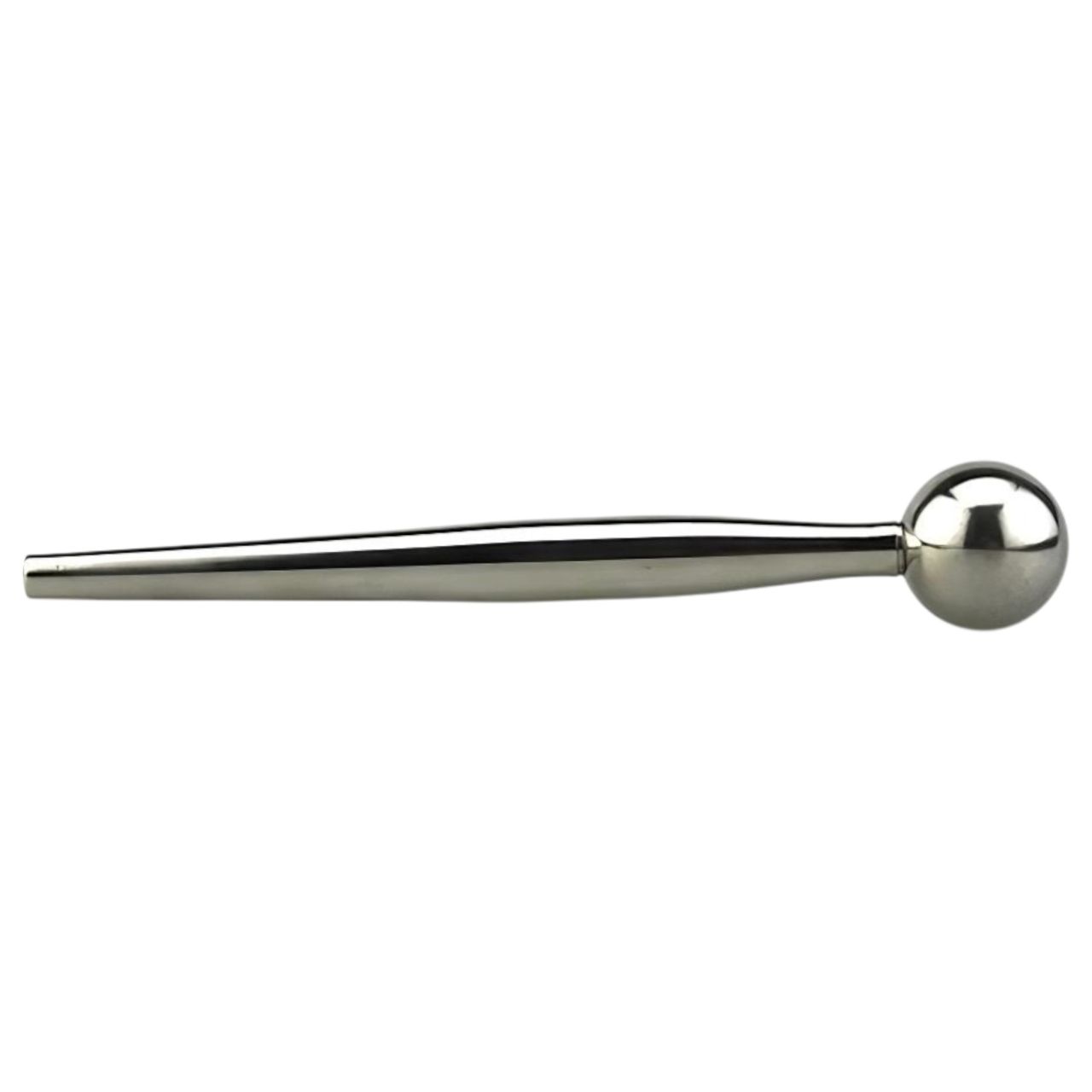 FukR - fém, gömbös dilátor - 8cm (ezüst)