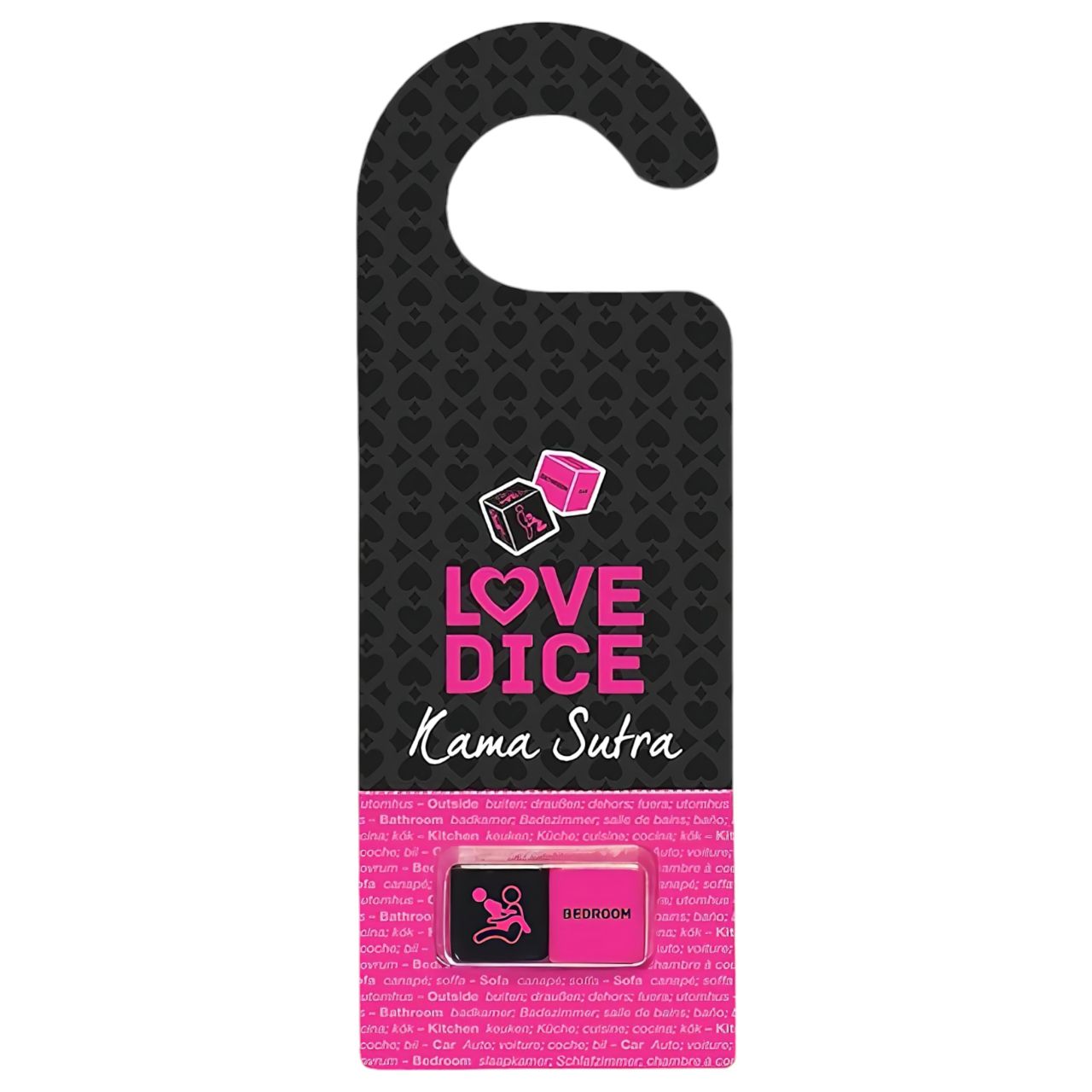 Szex kocka ajtó akasztóval szett (fekete-pink) Szex kocka ajtó akasztóval szett (fekete-pink)