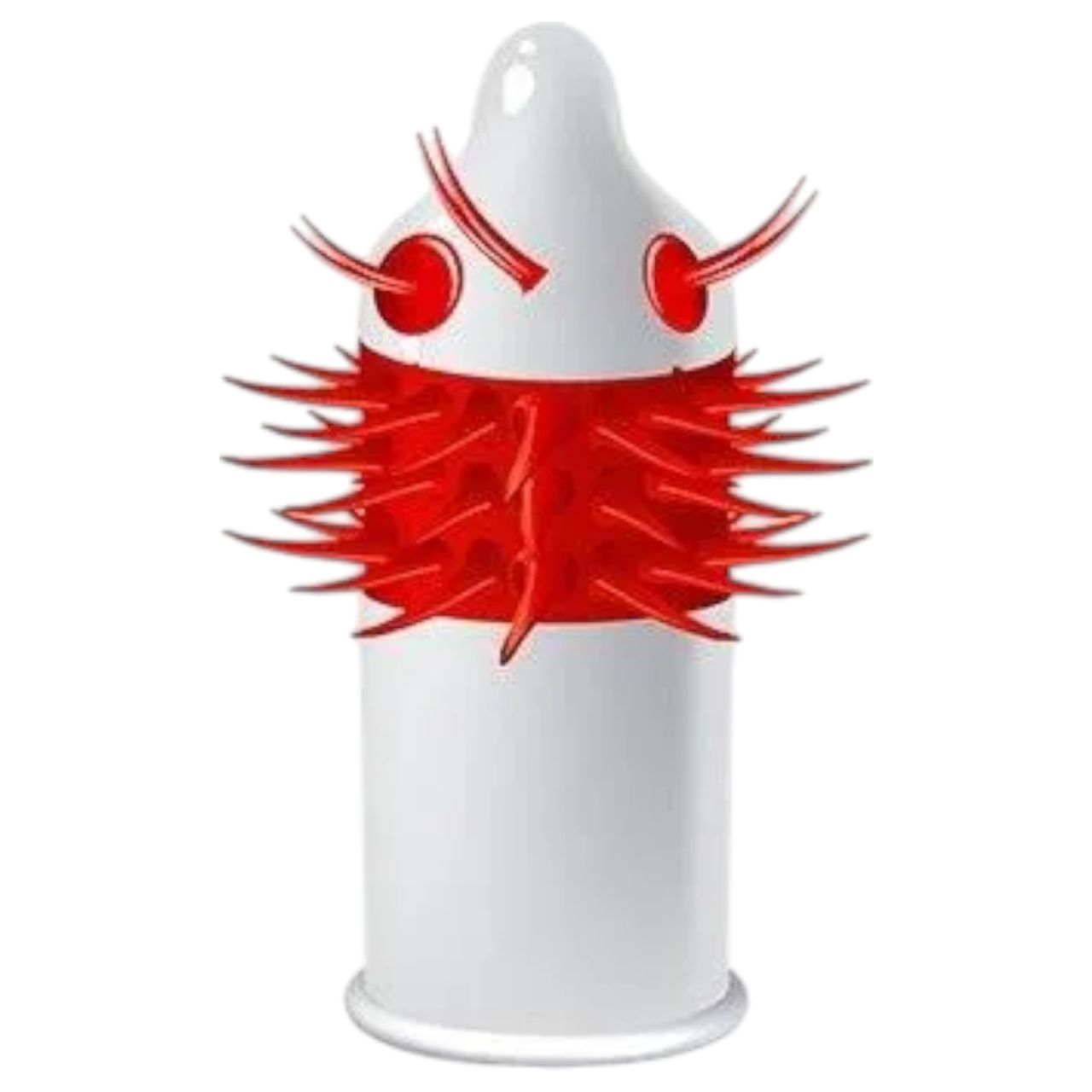 Egzo Ugly Coyote - hosszú tüskés óvszer (1db) Egzo Ugly Coyote - hosszú tüskés óvszer (1db)