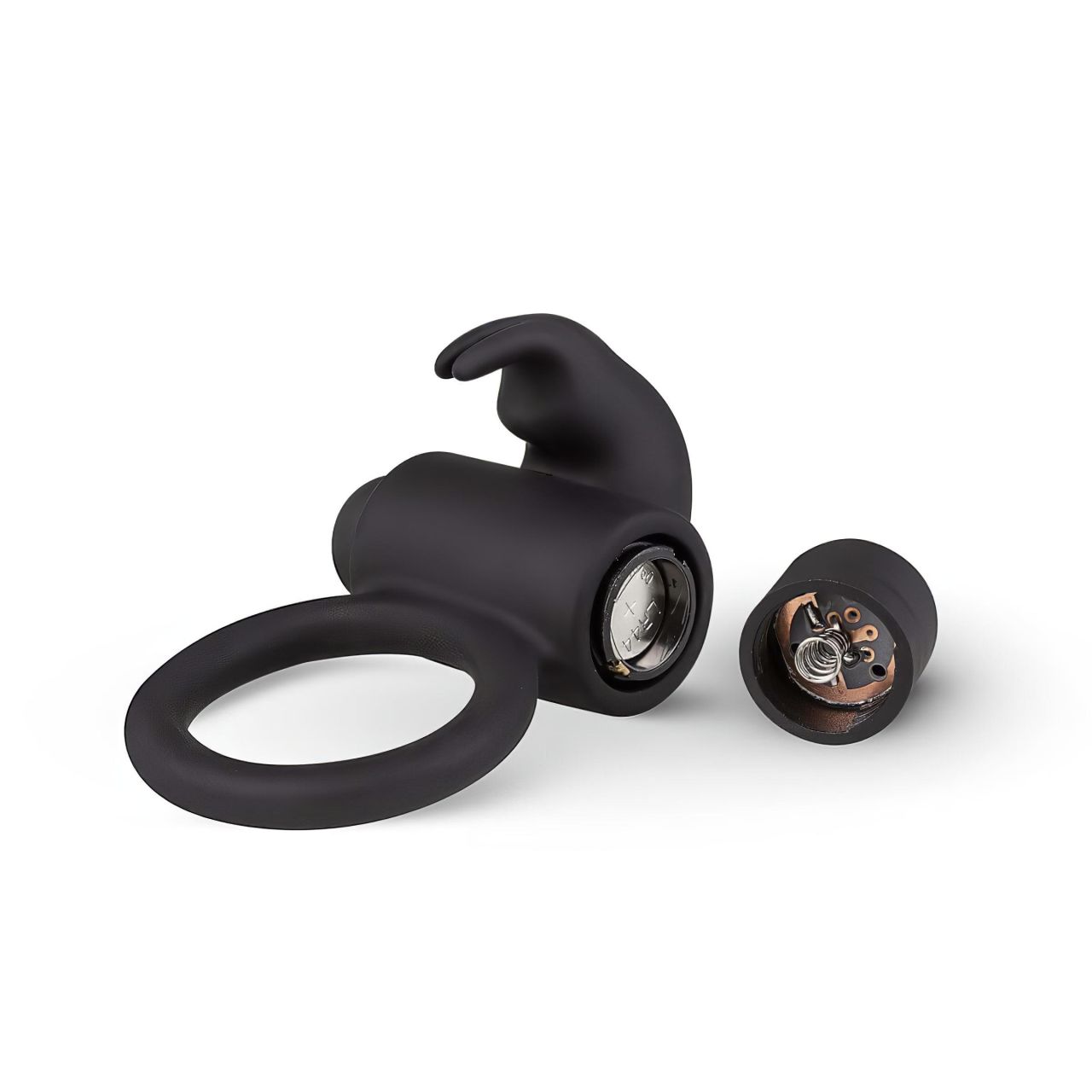 EasyToys Bunny - vibrációs péniszgyűrű (fekete) EasyToys Bunny - vibrációs péniszgyűrű (fekete)