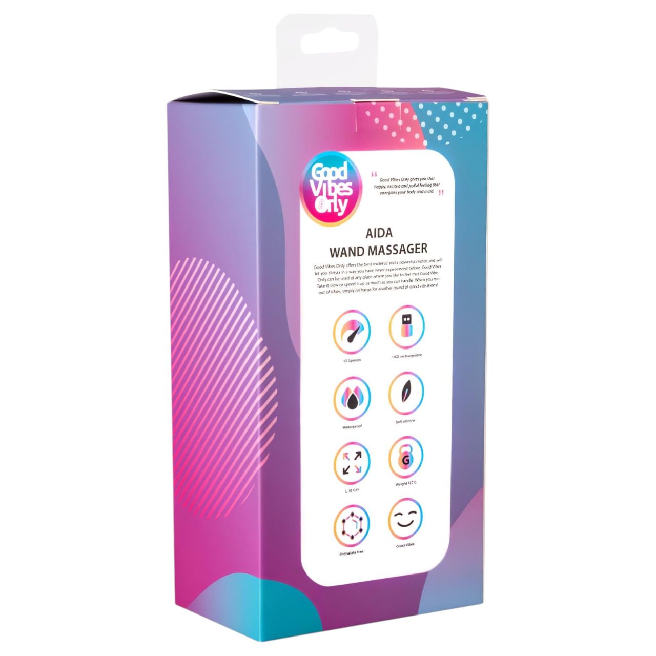 Good Vibes Aida - vízálló masszírozó vibrátor (türkiz)