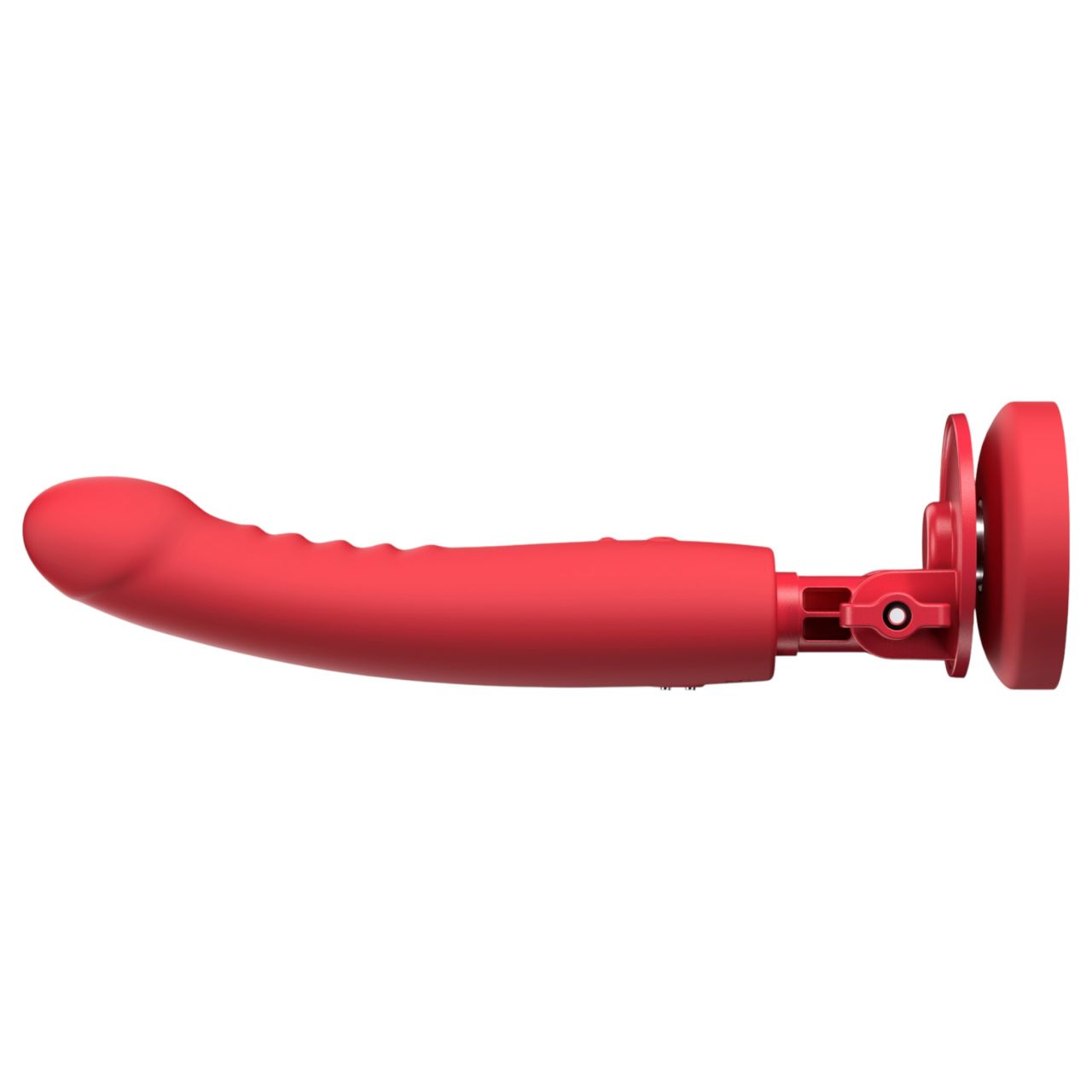 LOVENSE Mission 2 - okos vibrátor tapadókoronggal (piros)