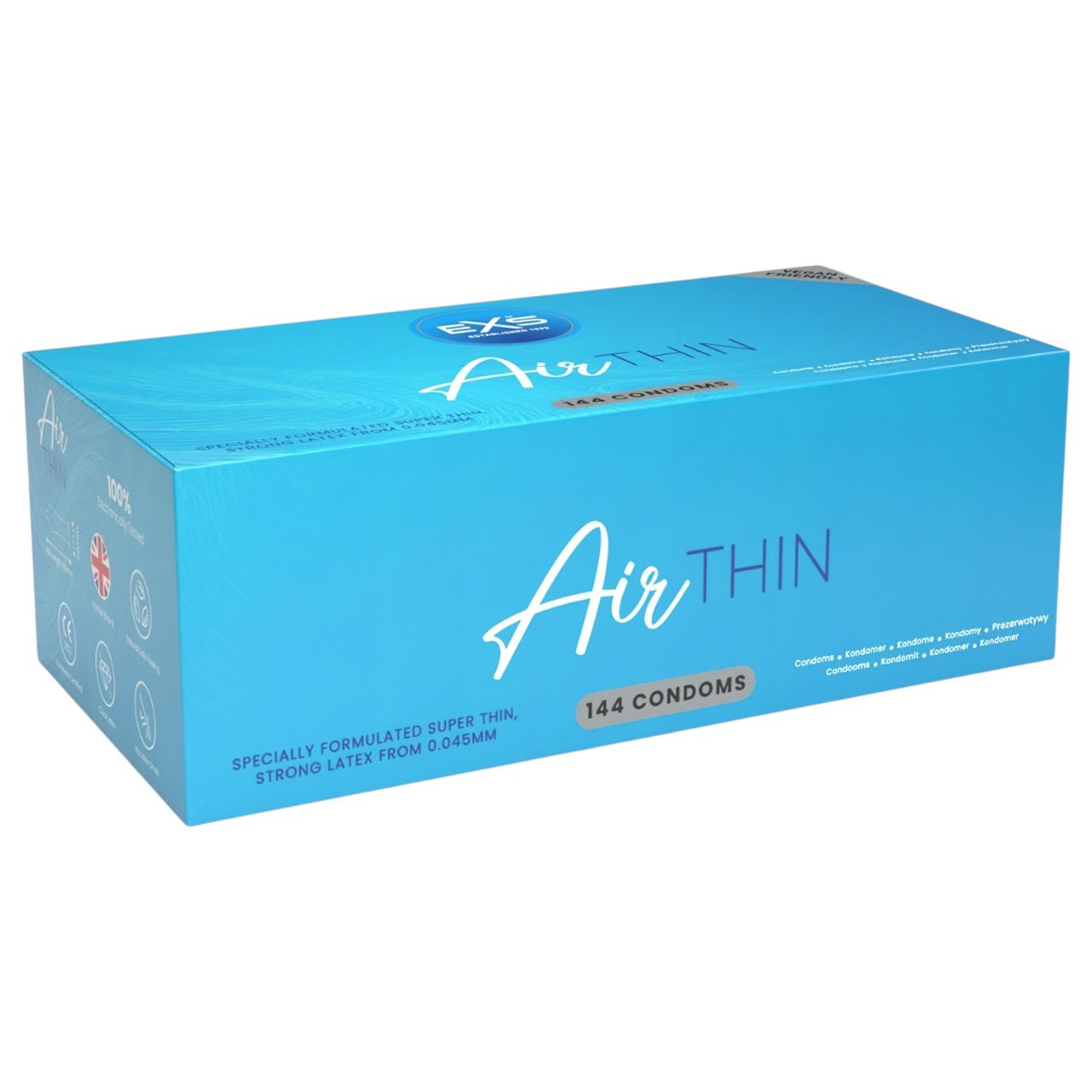 EXS Air Thin - latex óvszer (144db) EXS Air Thin - latex óvszer (144db)