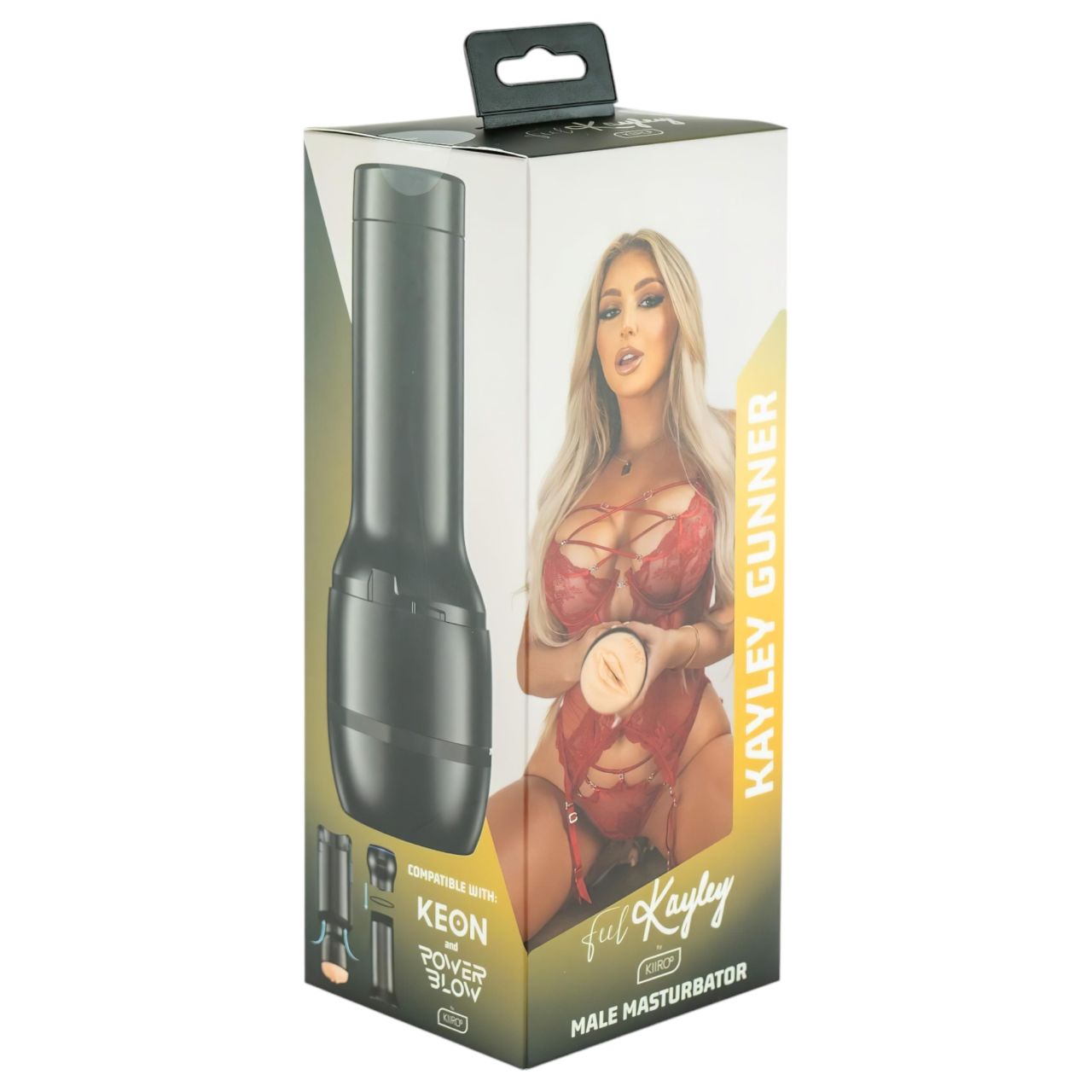 Kiiroo Kayley Gunner - műpunci - PowerBlow kompatibilis (natúr) Kiiroo Kayley Gunner - műpunci - PowerBlow kompatibilis (natúr)