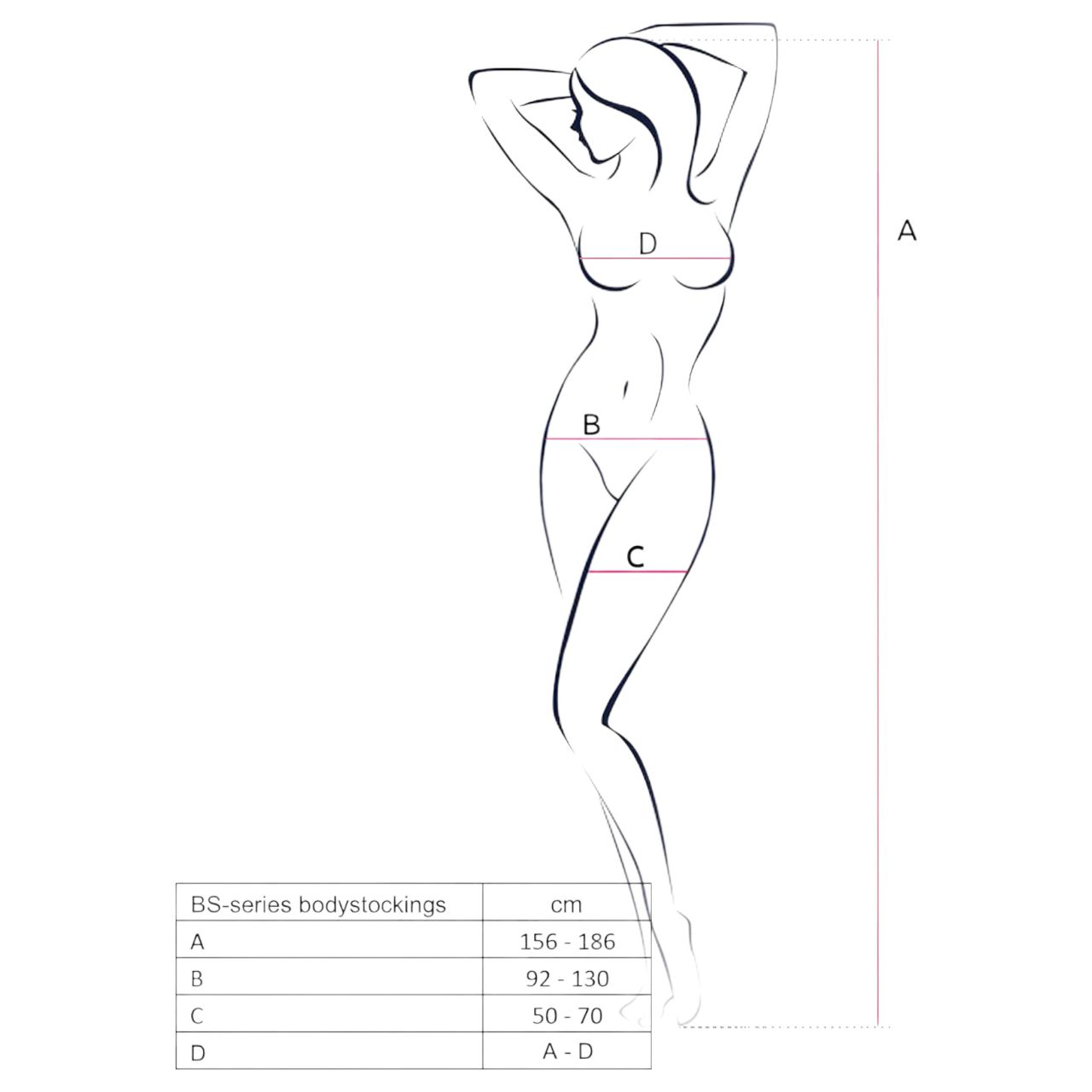 Passion BS077 - hosszúujjú hálós overál (fekete) - S-L Passion BS077 - hosszúujjú hálós overál (fekete) - S-L