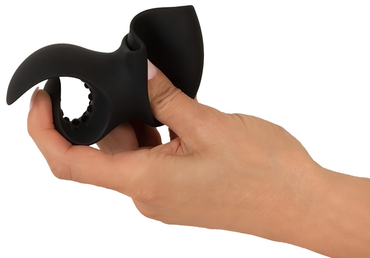 Couples Choice - akkus, melegítő masszírozó vibrátor (fekete)