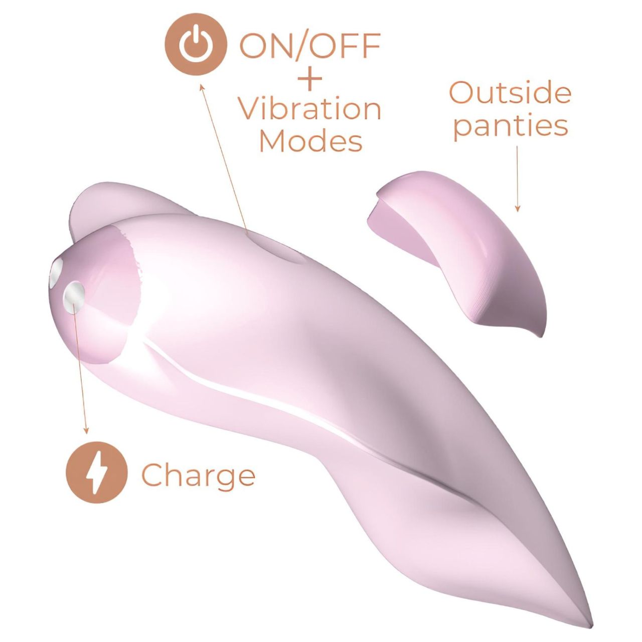 Adrien Lastic Temptation - okos csikló vibrátor (pink) Adrien Lastic Temptation - okos csikló vibrátor (pink)