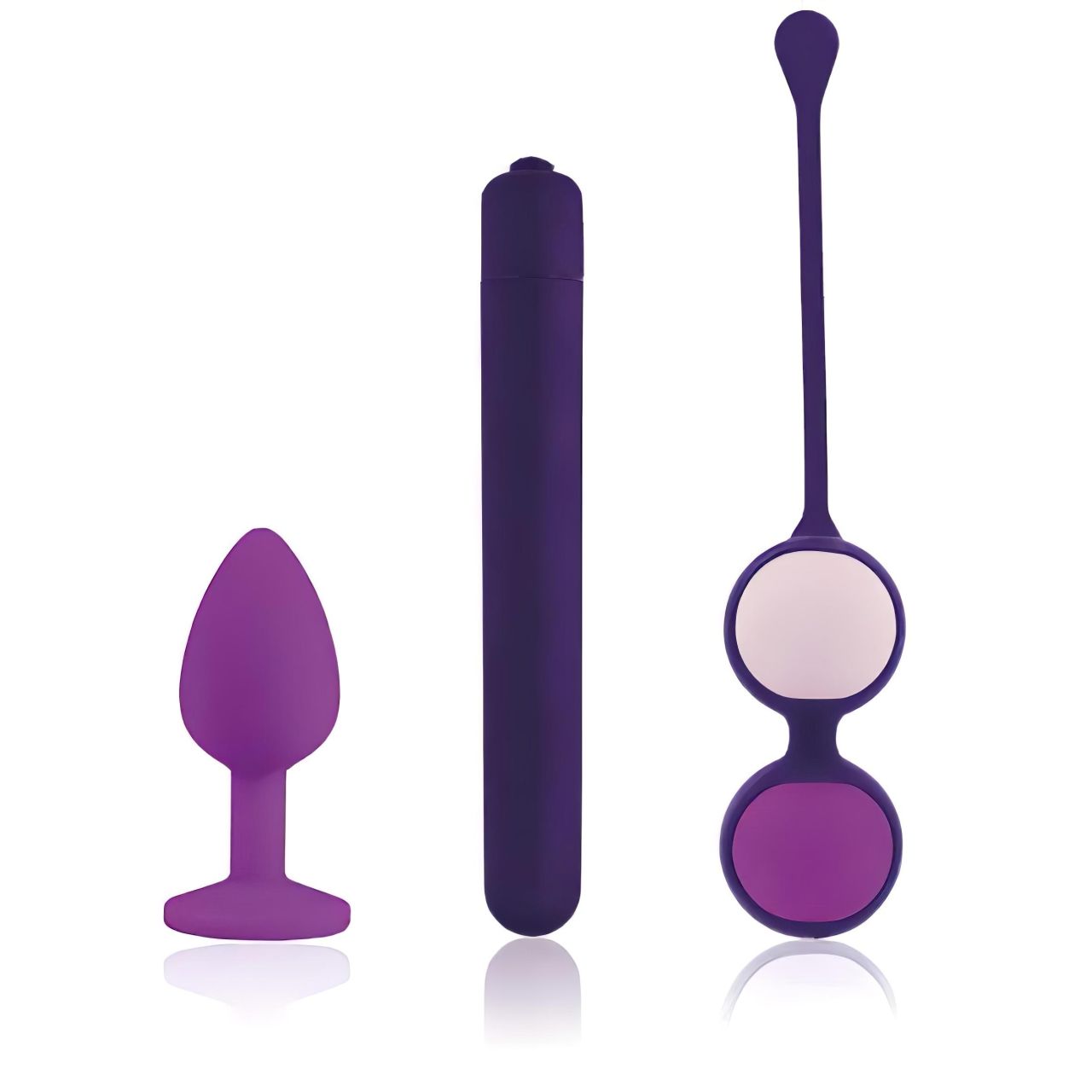 Rianne Essentials First - vibrátor szett - lila (3 részes) Rianne Essentials First - vibrátor szett - lila (3 részes)