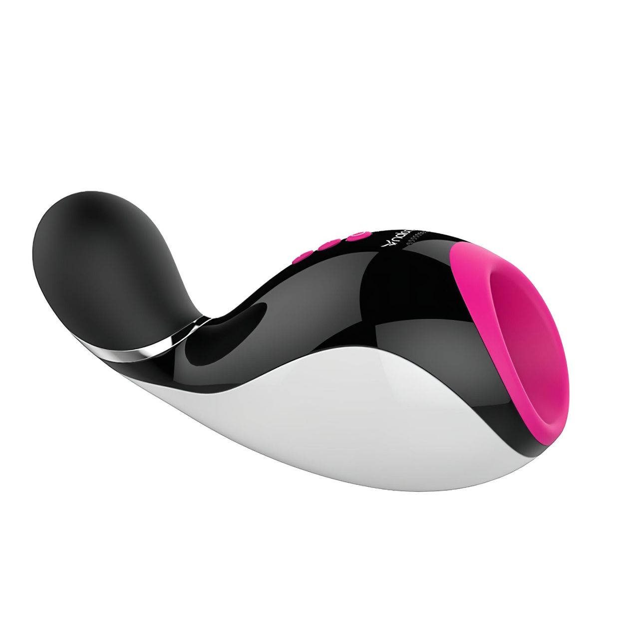 Nalone Oxxy - okos vibráló maszturbátor (fekete-pink-fehér) Nalone Oxxy - okos vibráló maszturbátor (fekete-pink-fehér)