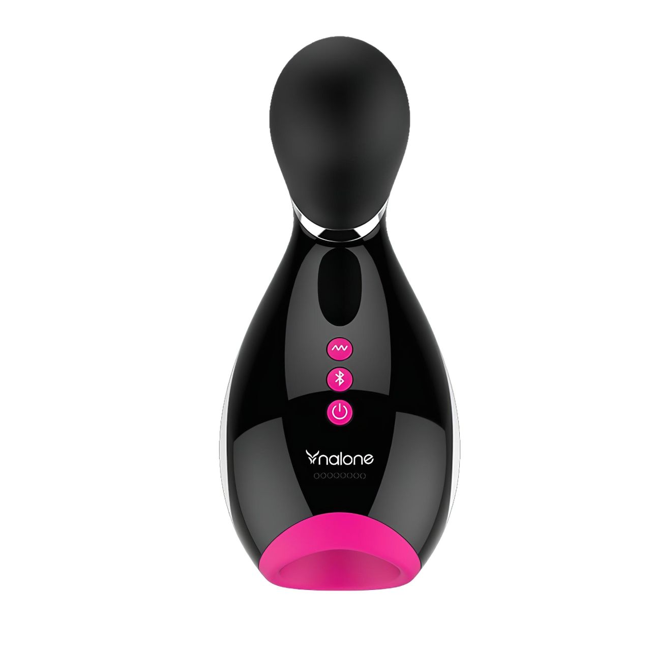Nalone Oxxy - okos vibráló maszturbátor (fekete-pink-fehér) Nalone Oxxy - okos vibráló maszturbátor (fekete-pink-fehér)