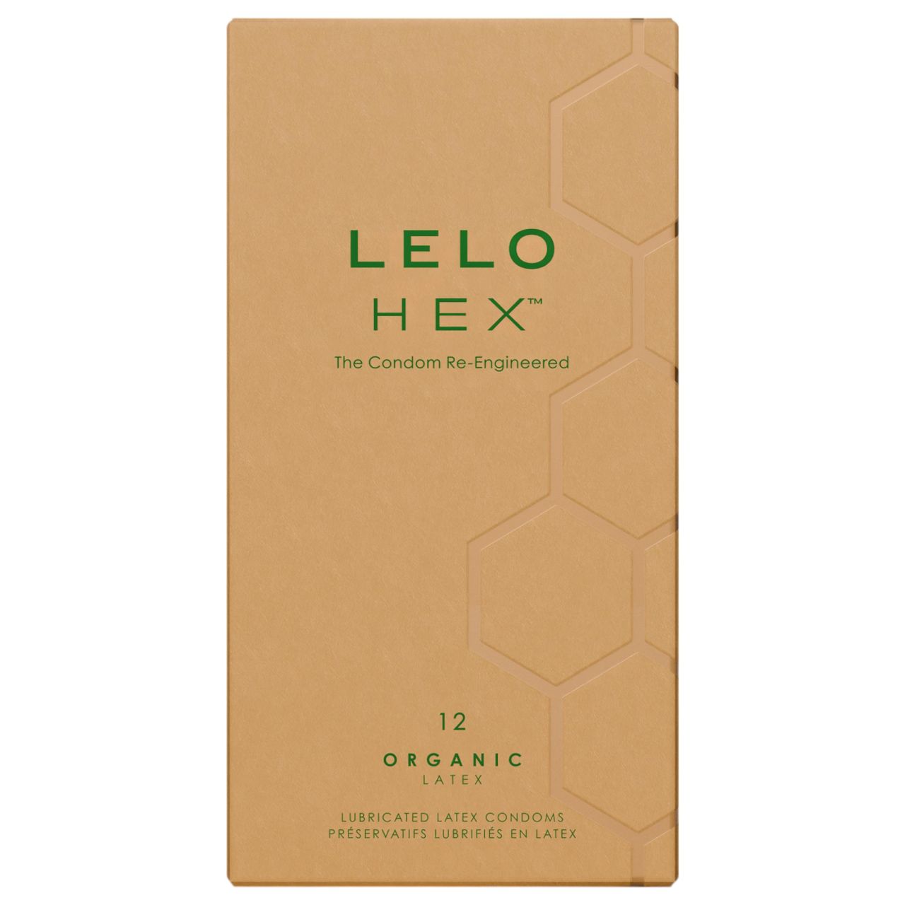 LELO Hex Organic - potencia óvszer (12db) LELO Hex Organic - potencia óvszer (12db)