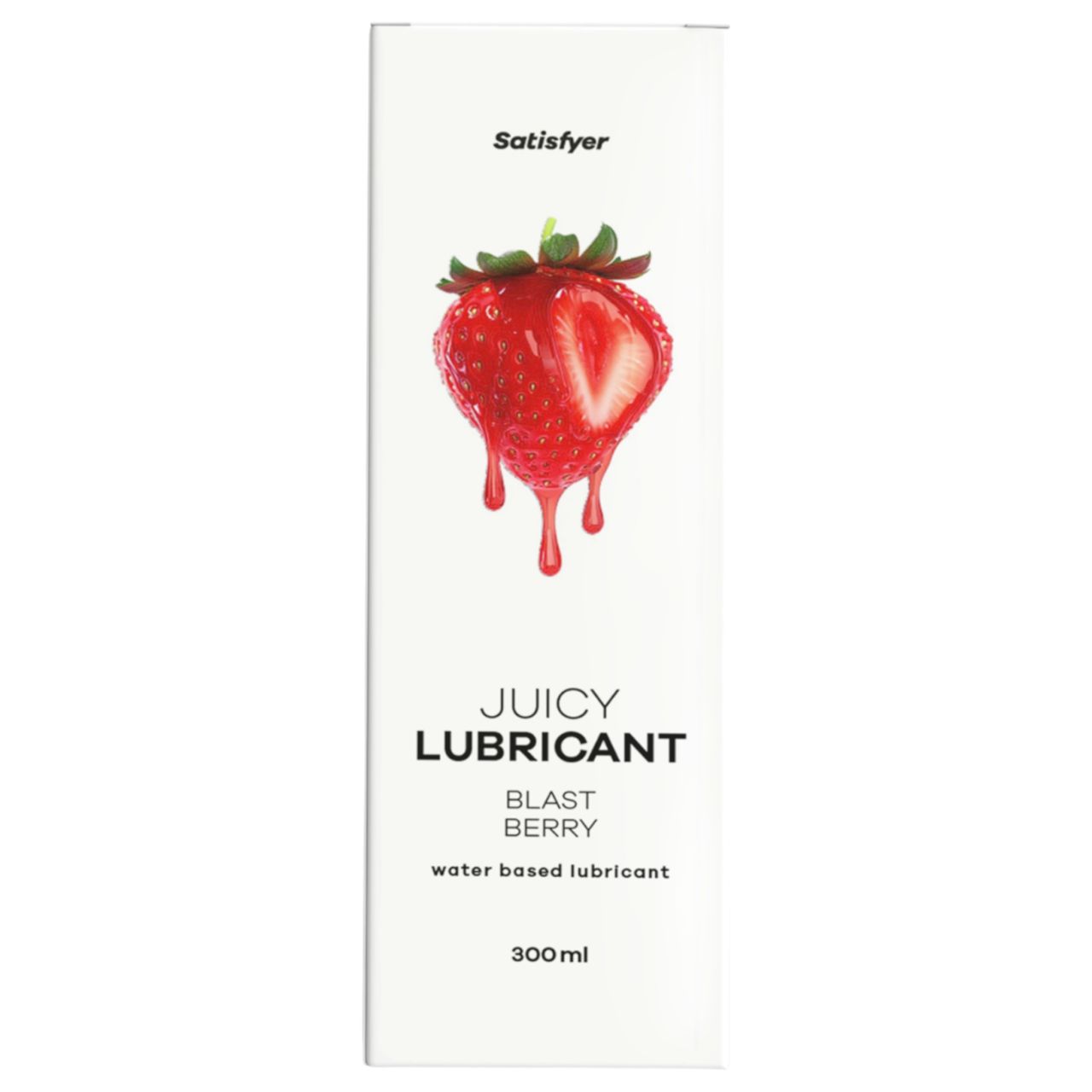 Satisfyer - ízesített síkosító - eper (300ml)