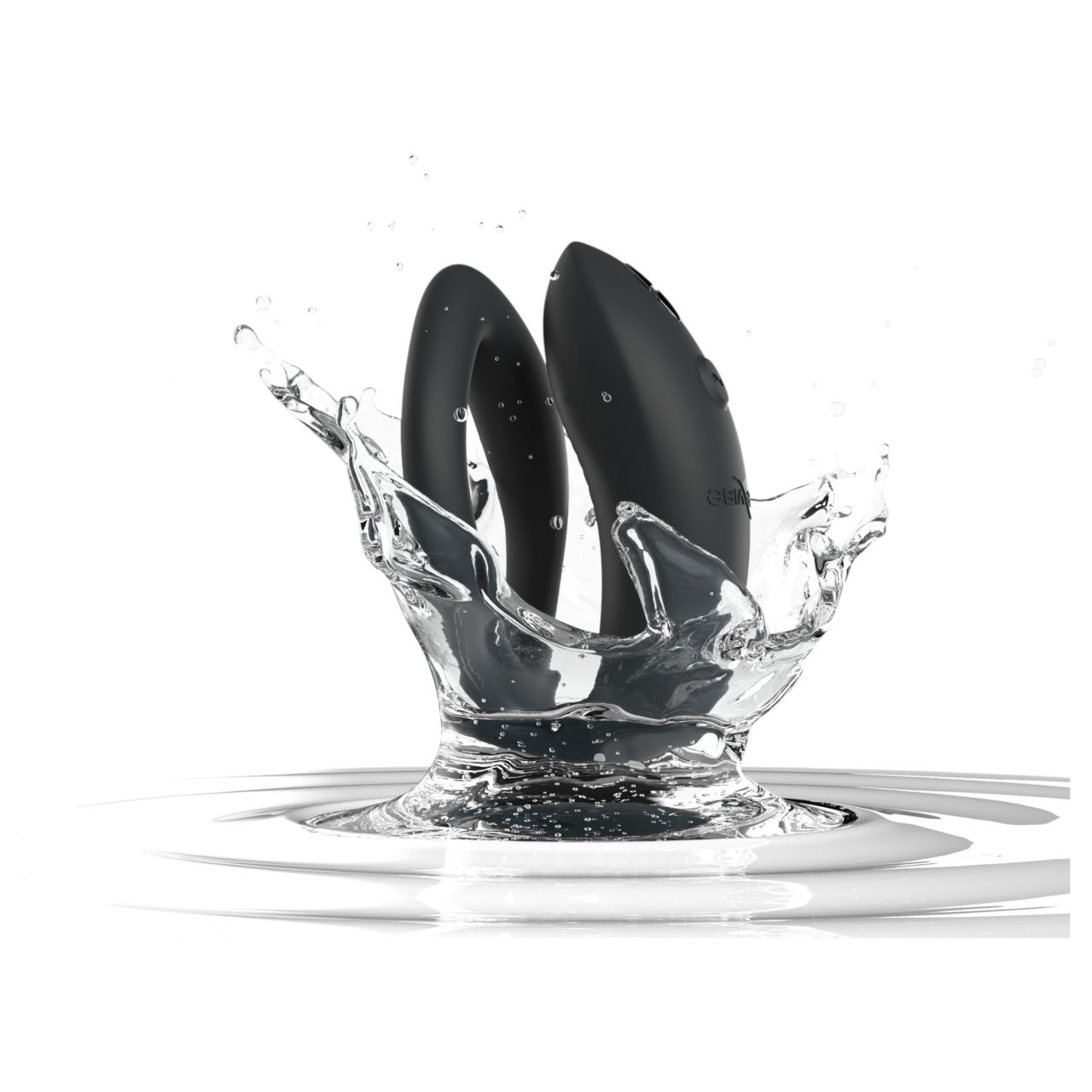 Womanizer Lust&Luxury - csikló- és párvibrátor szett (fekete) Womanizer Lust&Luxury - csikló- és párvibrátor szett (fekete)