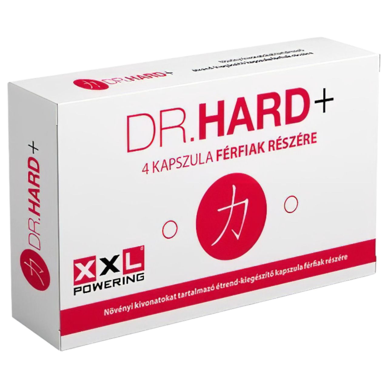 Dr. Hard+ - erős, étrend-kiegészítő kapszula férfiaknak (4db) Dr. Hard+ - erős, étrend-kiegészítő kapszula férfiaknak (4db)