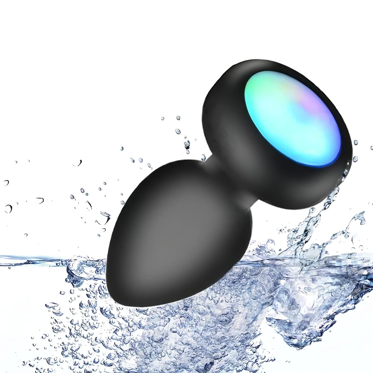 Mrow - világító, rádiós anál vibrátor (fekete) Mrow - világító, rádiós anál vibrátor (fekete)