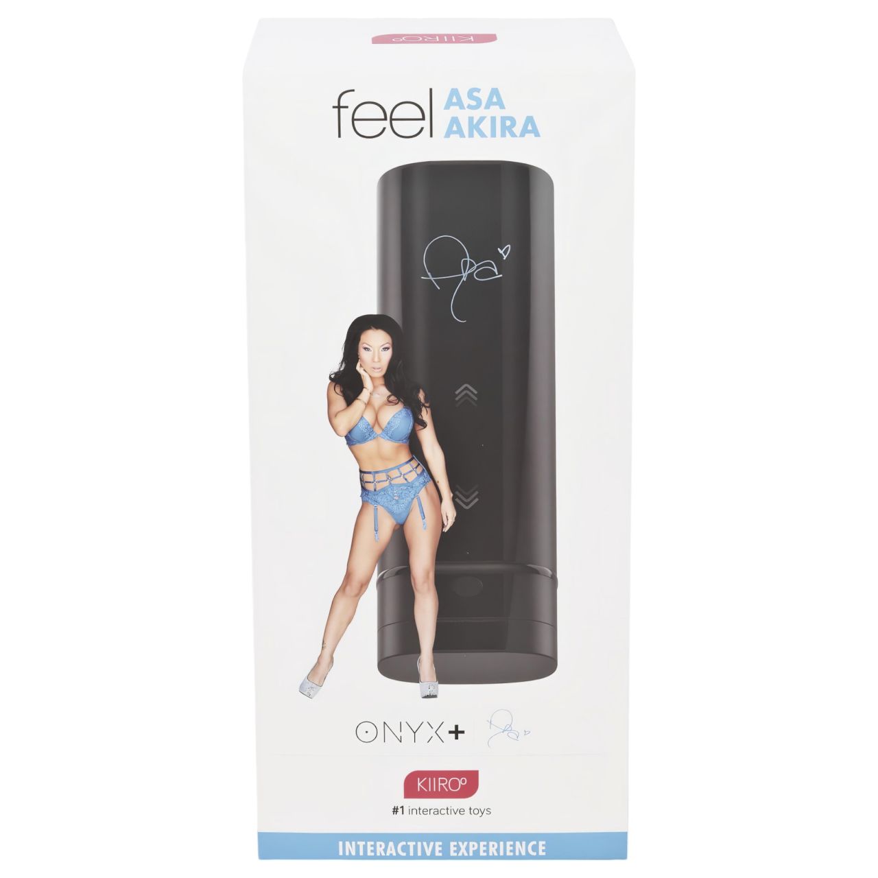 Kiiroo Onyx+ Asa Akira Experience - interaktív maszturbátor (fekete) Kiiroo Onyx+ Asa Akira Experience - interaktív maszturbátor (fekete)