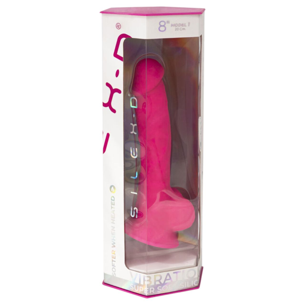 Silexd - tapadótalpas, herés vibrátor távirányítóval (pink) Silexd - tapadótalpas, herés vibrátor távirányítóval (pink)