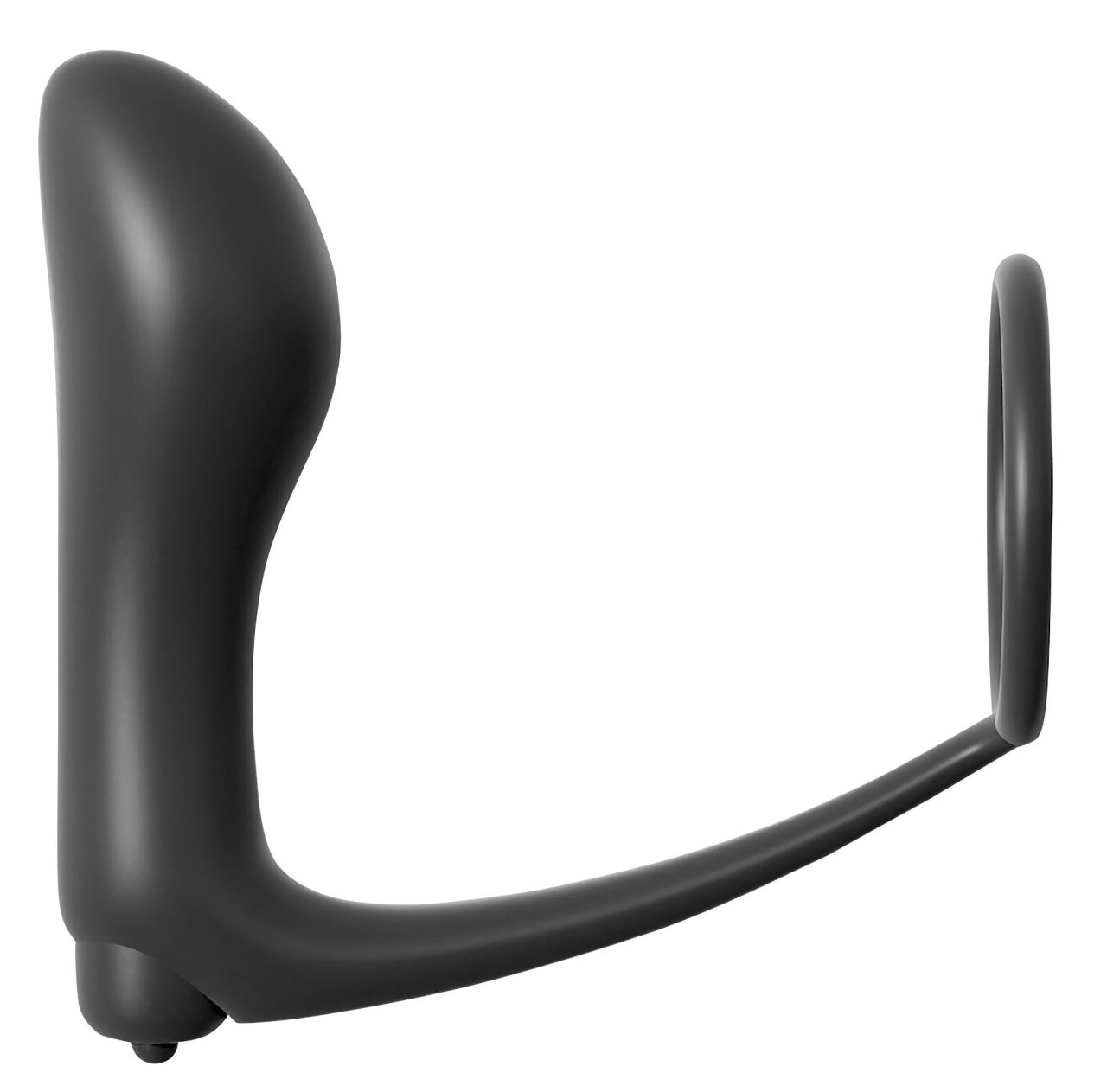 Analfantasy - ujj anál vibrátor péniszgyűrűvel (fekete) Analfantasy - ujj anál vibrátor péniszgyűrűvel (fekete)